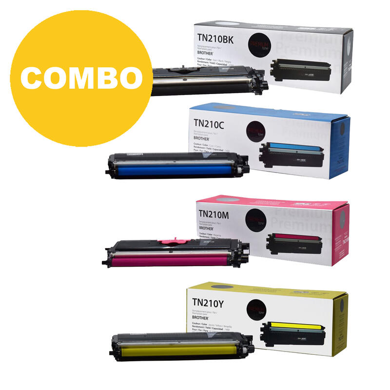 COMBO - BROTHER TN-210 